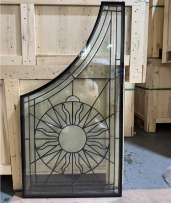 Kaca Inlay Kustom untuk Pintu Kayu: Ukuran & Desain Disesuaikan dengan Kebutuhan Pelanggan